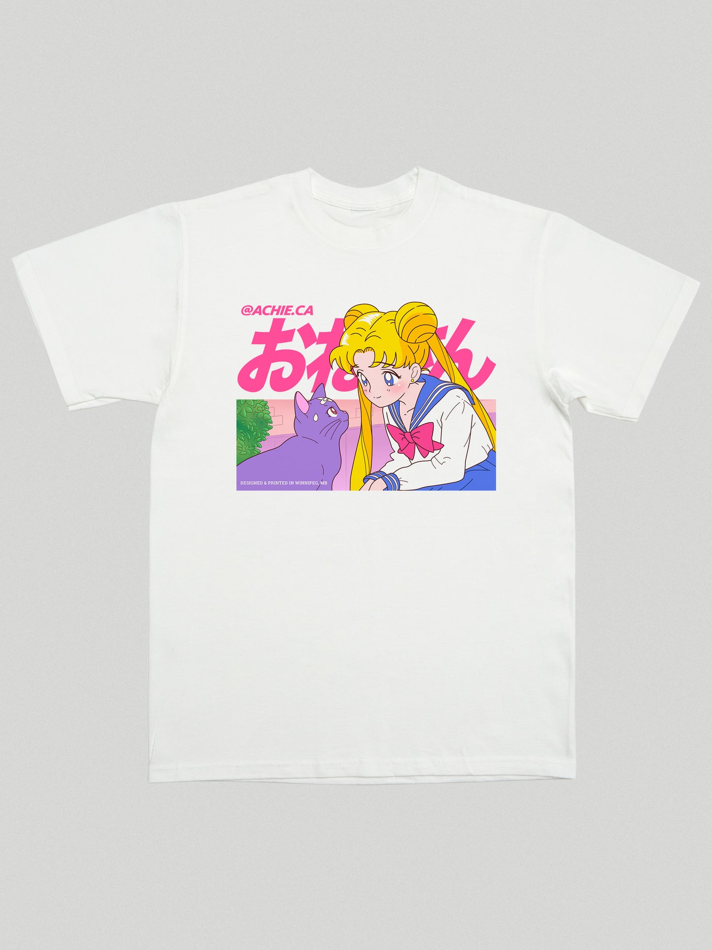 Girl with a Cat Tshirt