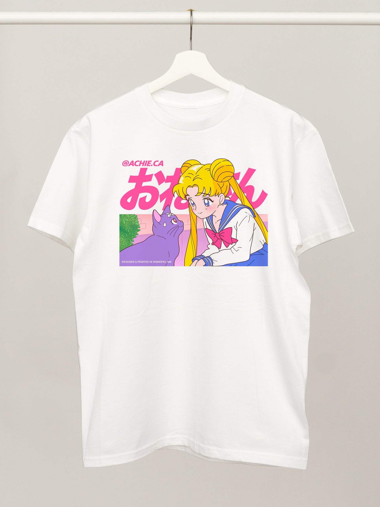 Girl with a Cat Tshirt