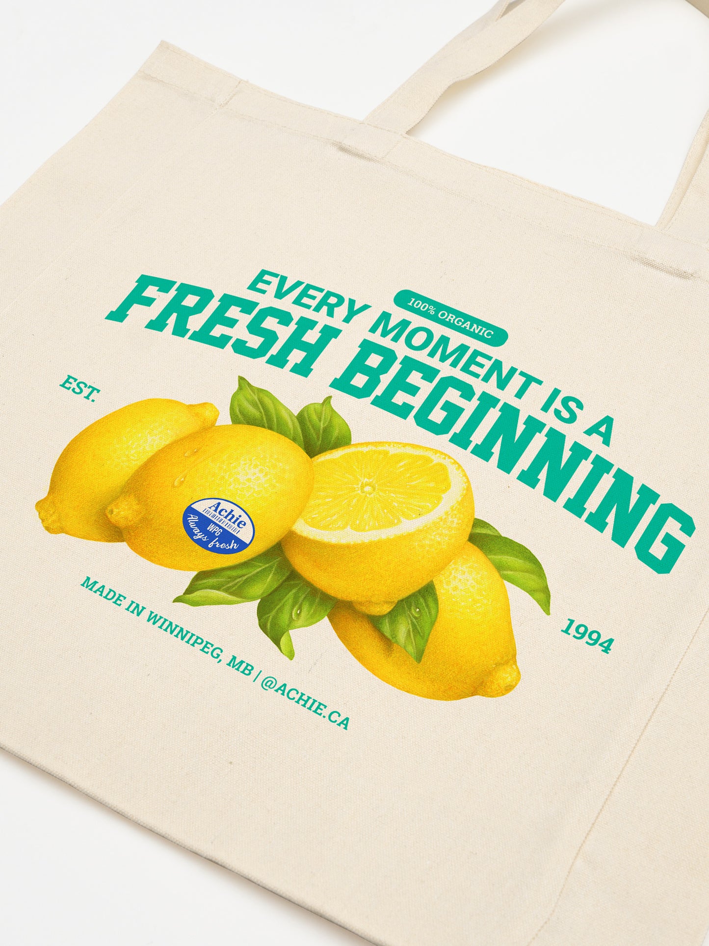 Every Moment Is A Fresh Beginning Tote Bag