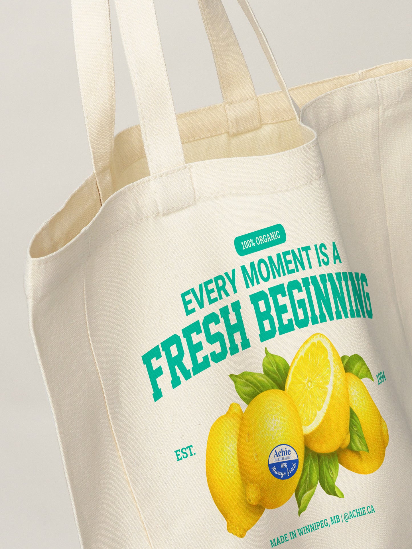 Every Moment Is A Fresh Beginning Tote Bag