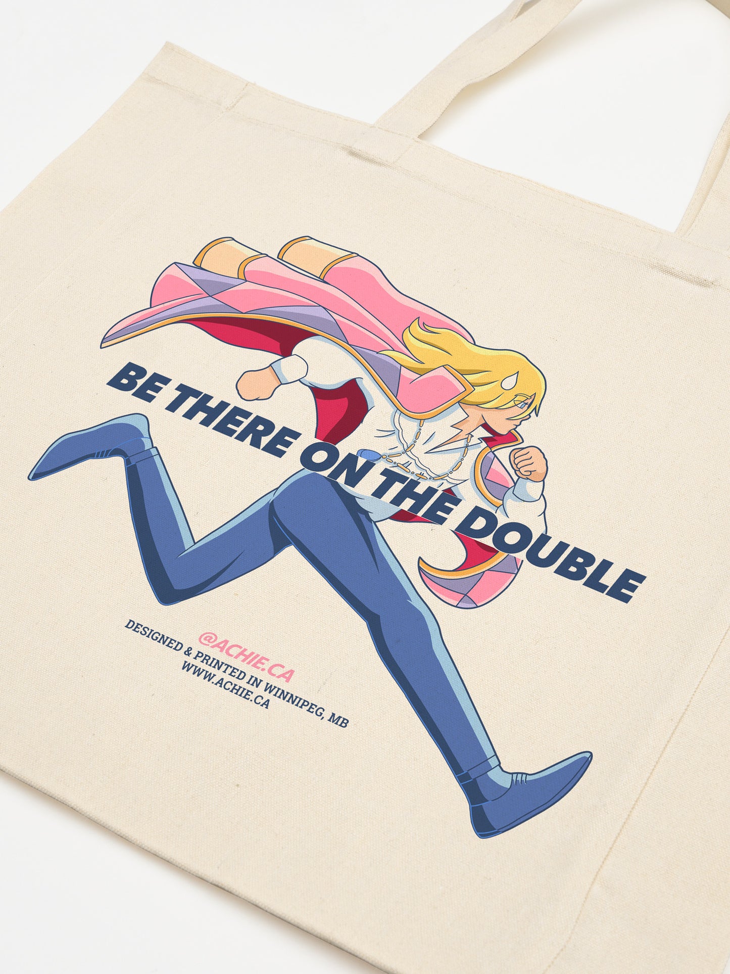 Be There on the Double (Tote Bag)