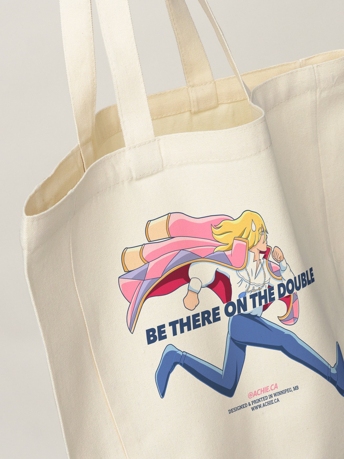 Be There on the Double (Tote Bag)