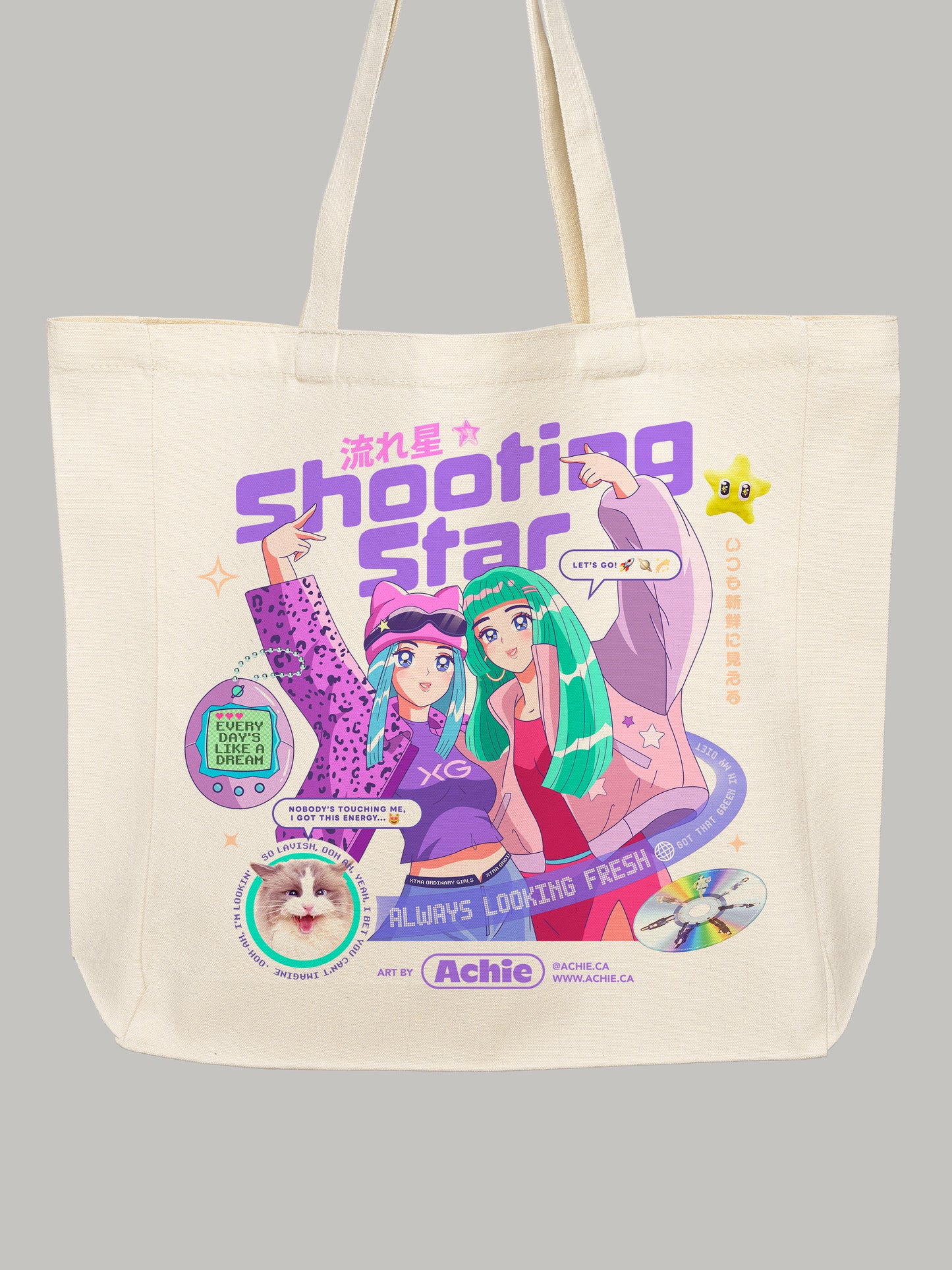 Shooting Star Tote Bag