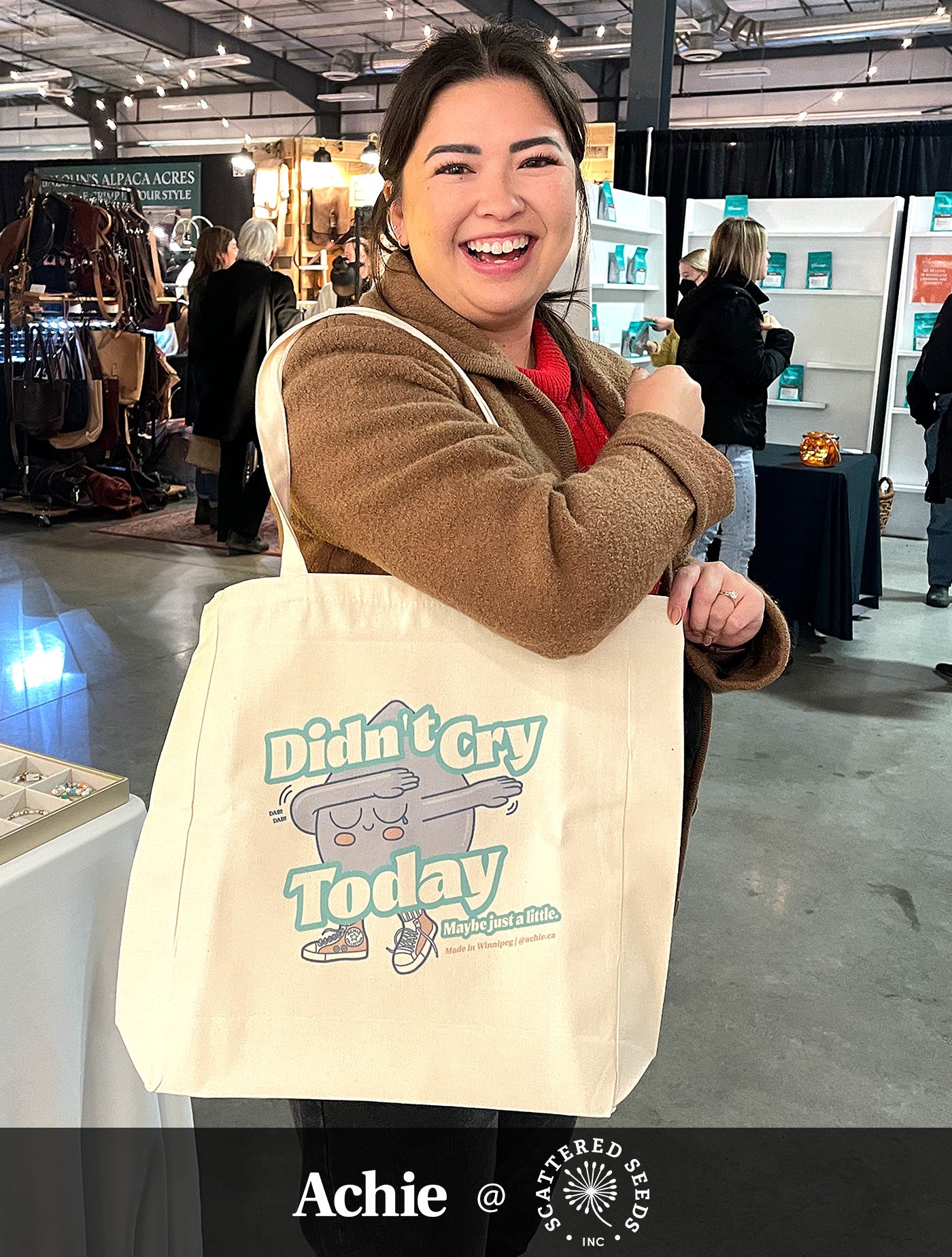 Didn't Cry Today Tote Bag