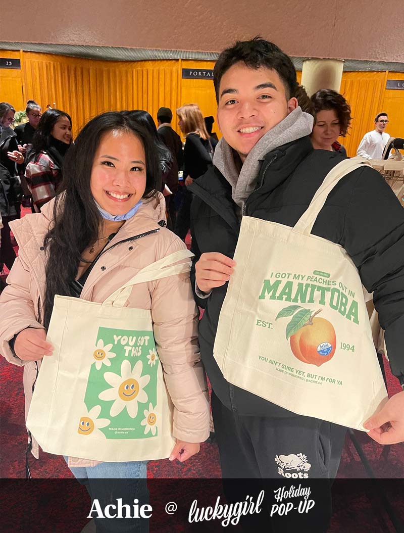 I Got My Peaches Out In Manitoba Tote Bag