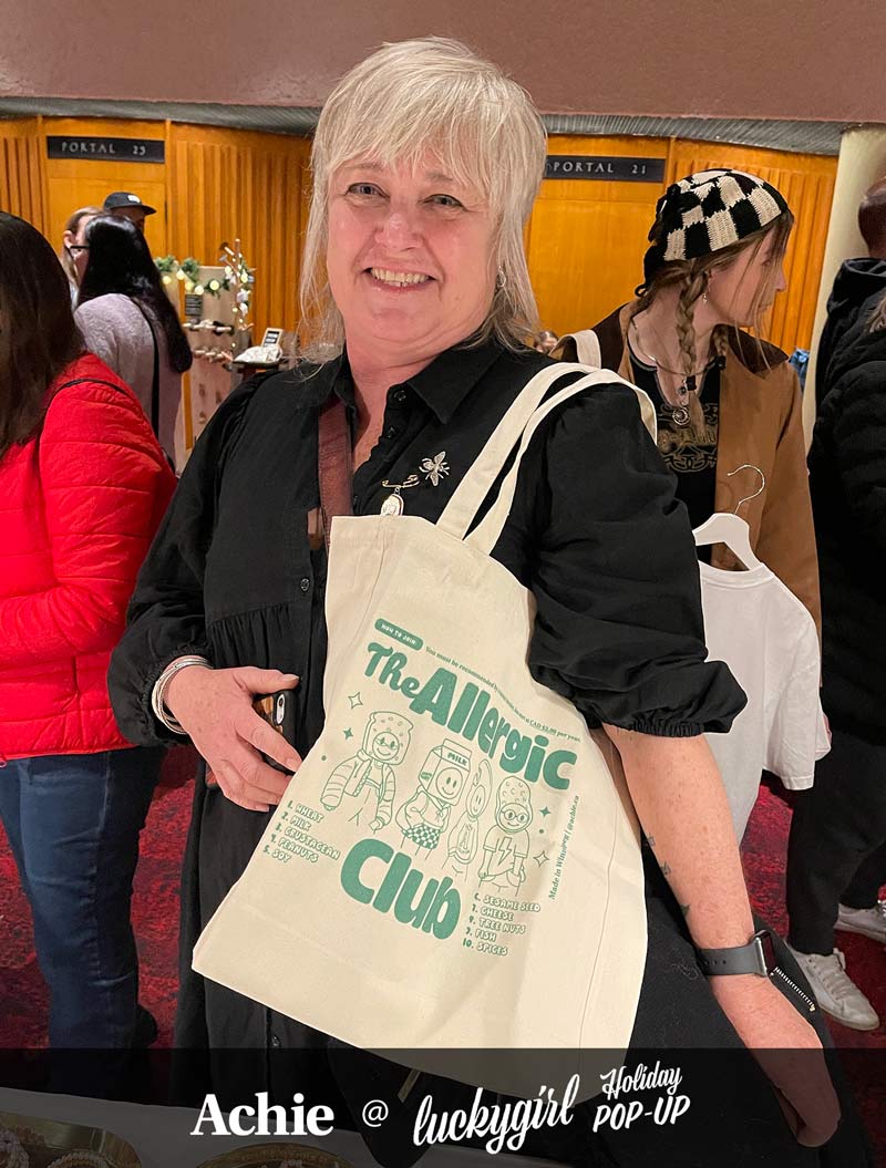 The Allergic Club (Green) Tote Bag