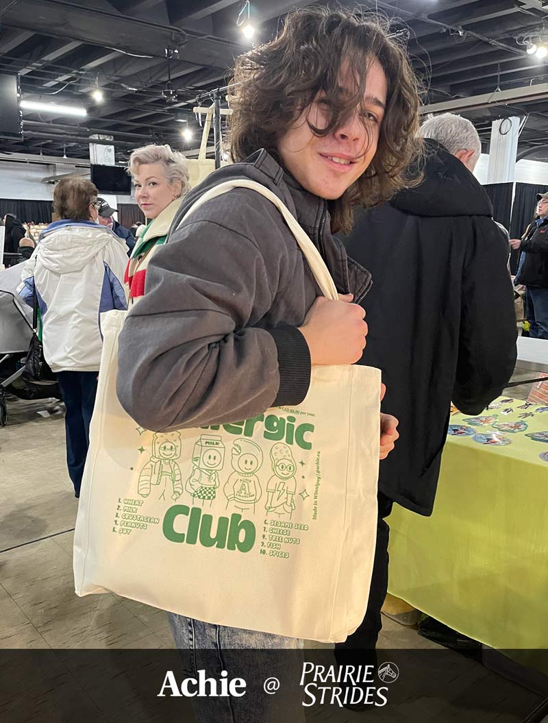 The Allergic Club (Green) Tote Bag