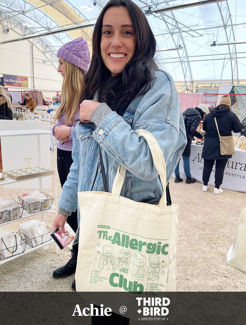 The Allergic Club (Green) Tote Bag