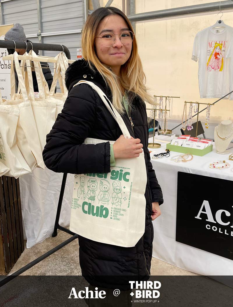 The Allergic Club (Green) Tote Bag