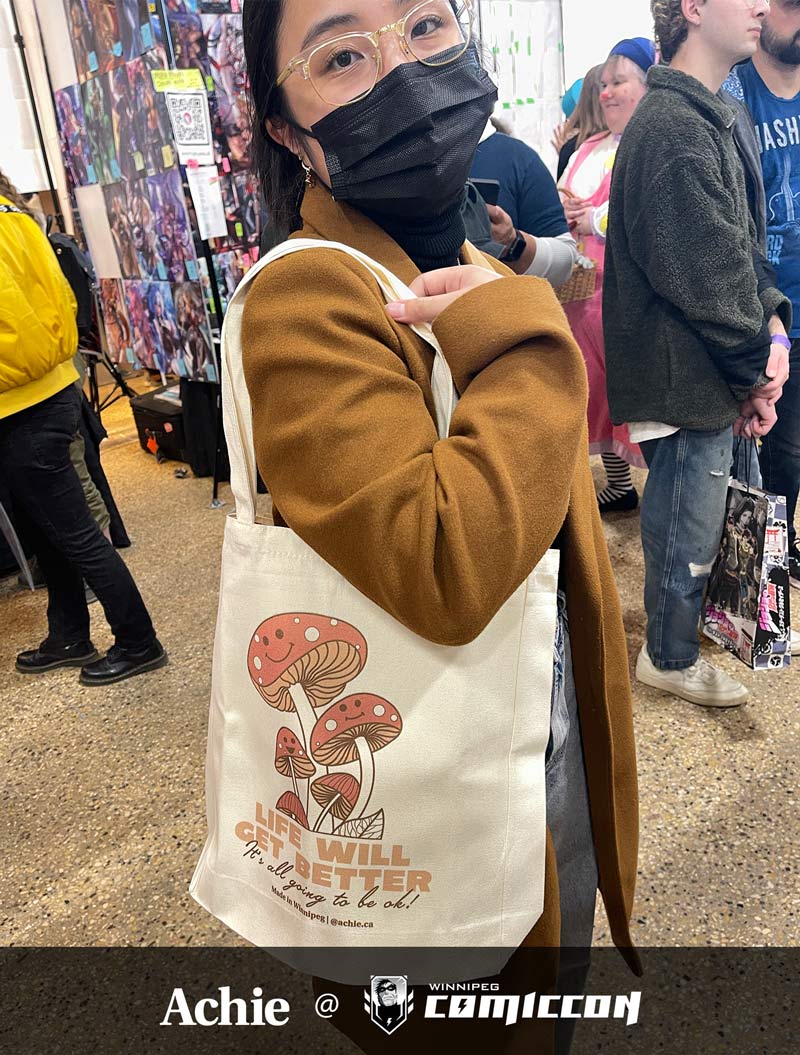 Mushroom V1 Tote Bag