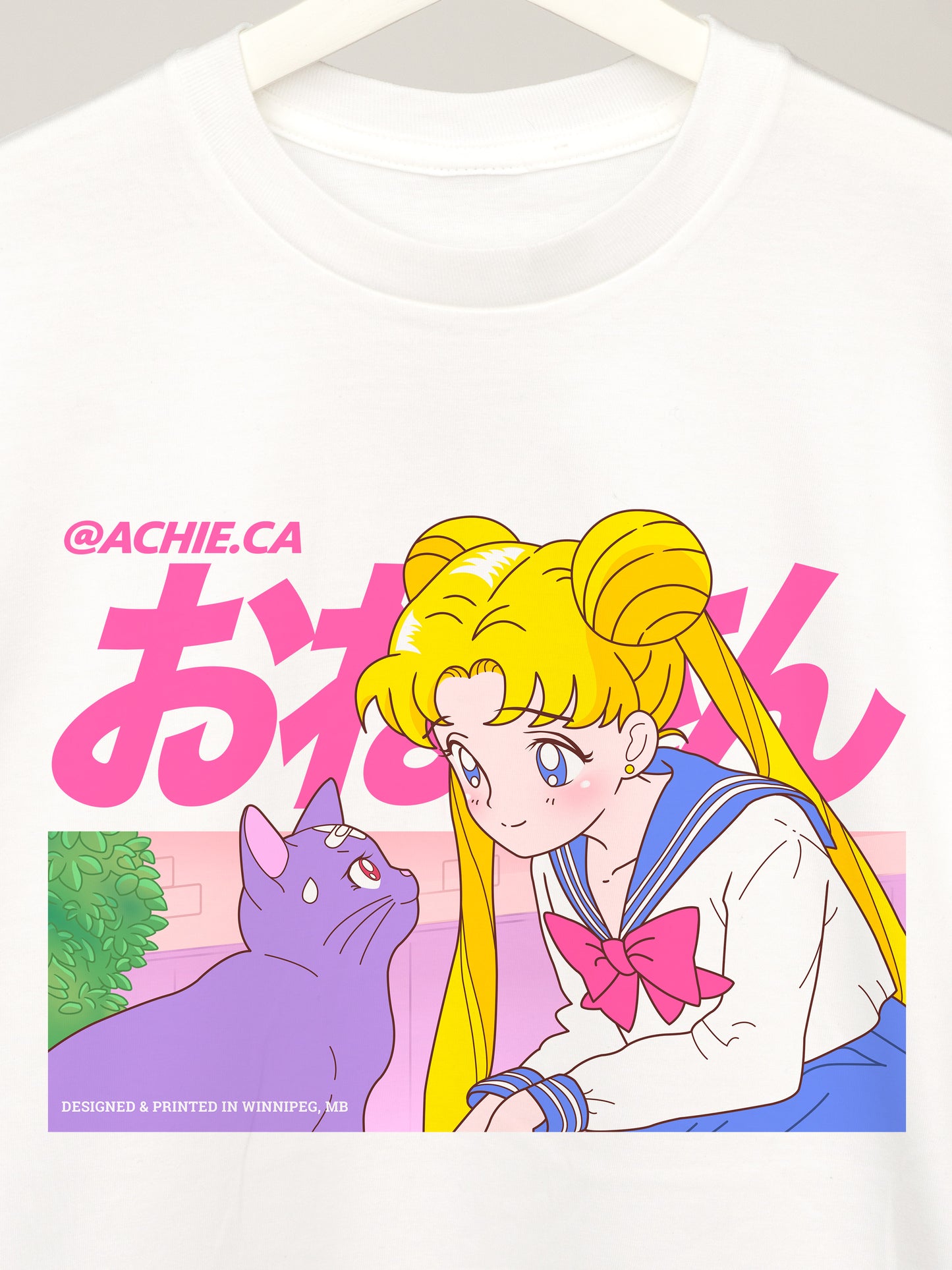 Girl with a Cat Tshirt