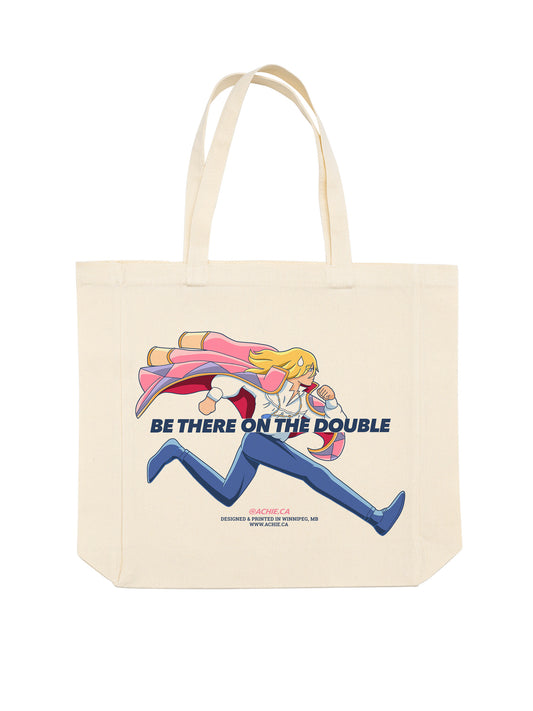 Be There on the Double (Tote Bag)