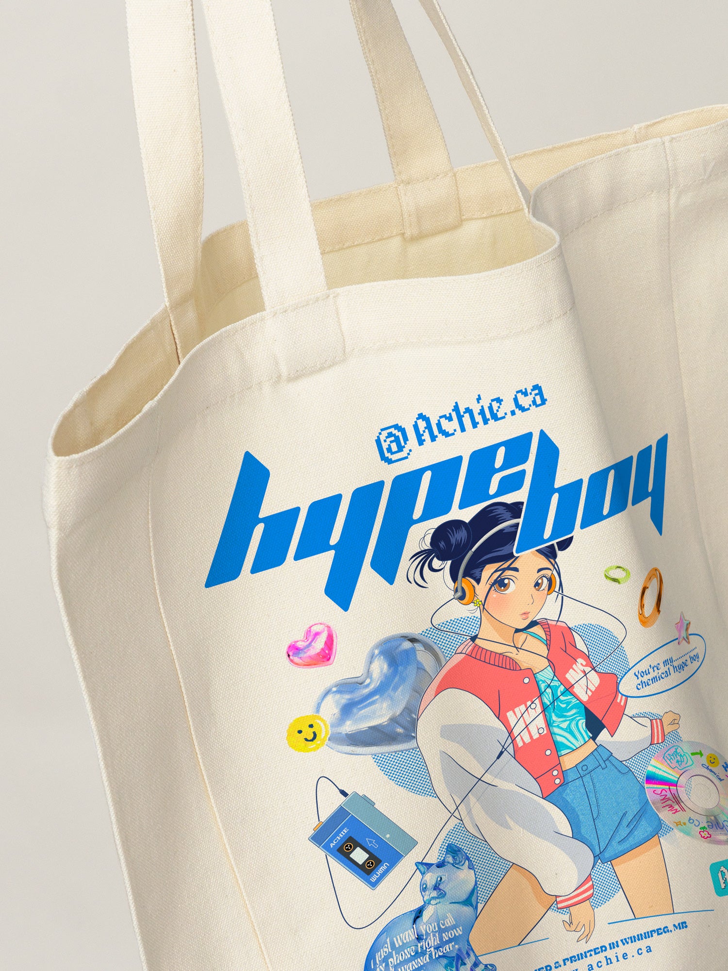 HypeBoy (Tote Bag) – Achie Collection - Main Image
