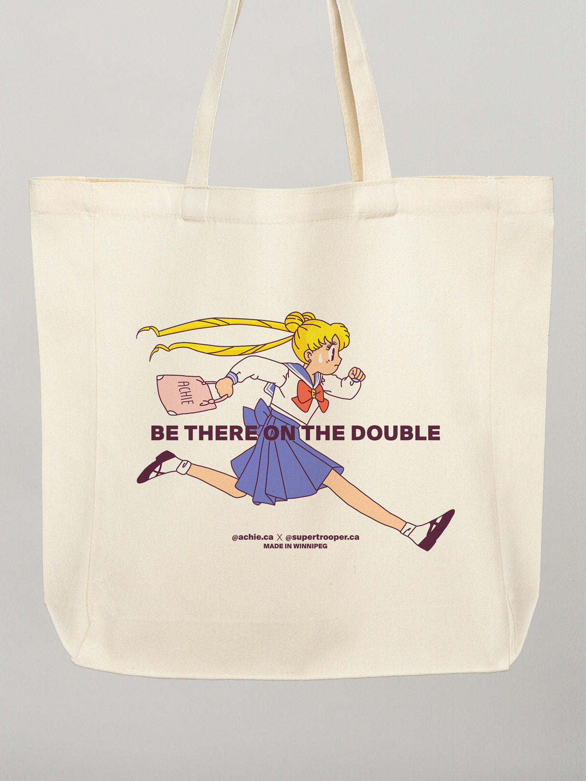 Be There On The Double Tote Bag