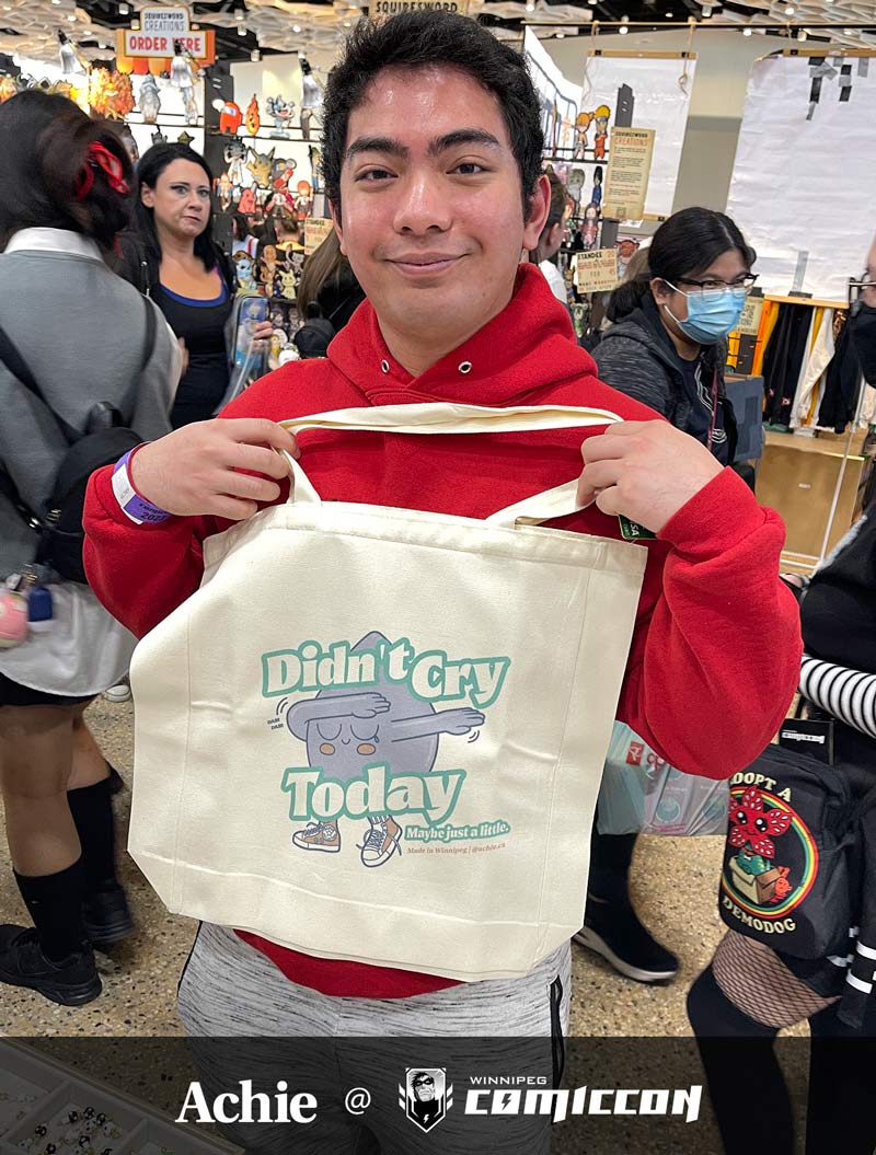 Didn't Cry Today Tote Bag