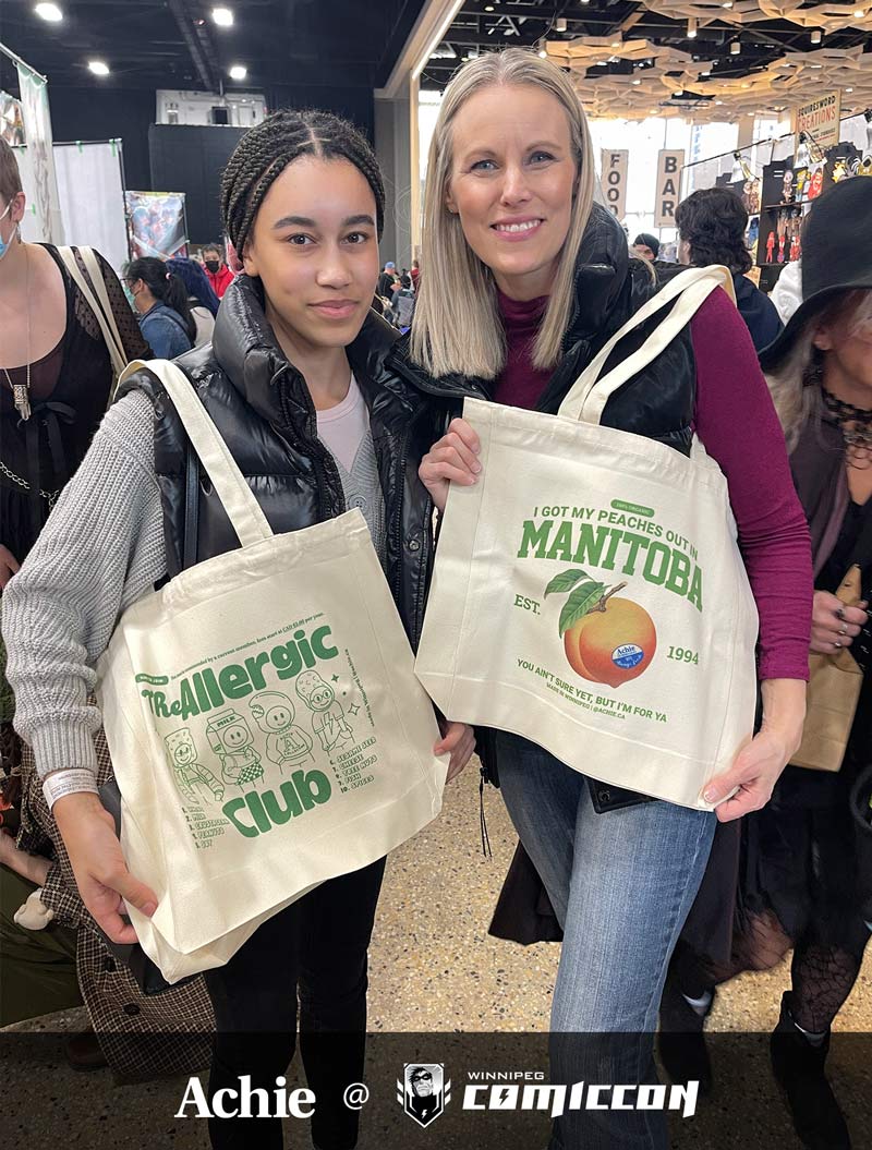 The Allergic Club (Green) Tote Bag