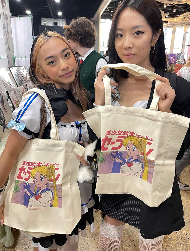 Luna And Usagi Tote Bag