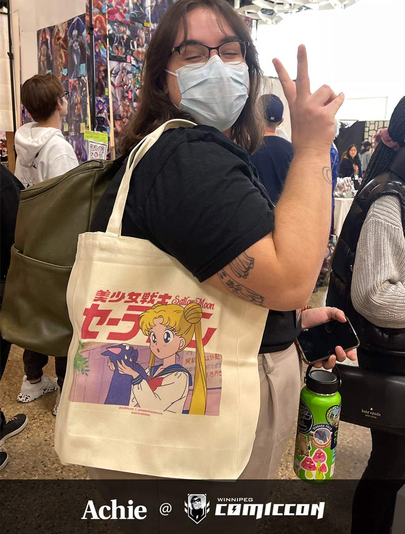 Luna And Usagi Tote Bag